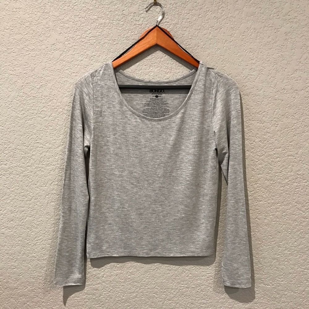 Bongo Gray Cozy Lounge Top